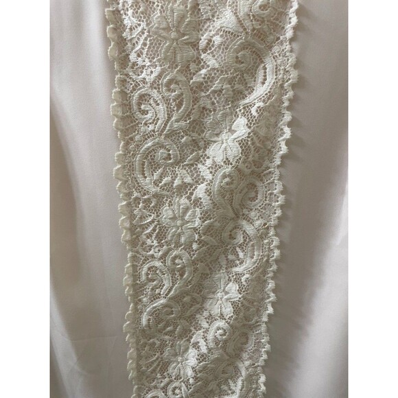 Laundry Shelli Segal Sleeveless Lace Scoop Neck Tank Top Blouse PINK L OFFICE - Picture 3 of 9